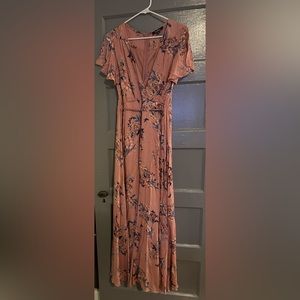 Lulus Pink Maxi Dress